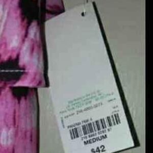 New Decree women's pink and black romper size medium